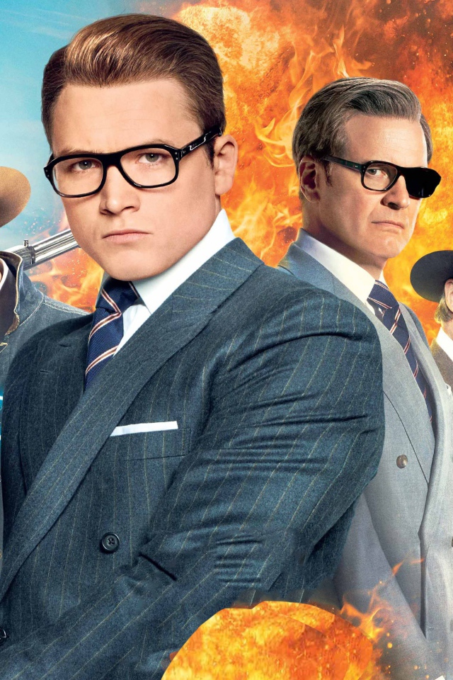 Персонажи фильма  Kingsman, Золотое кольцо, 2017