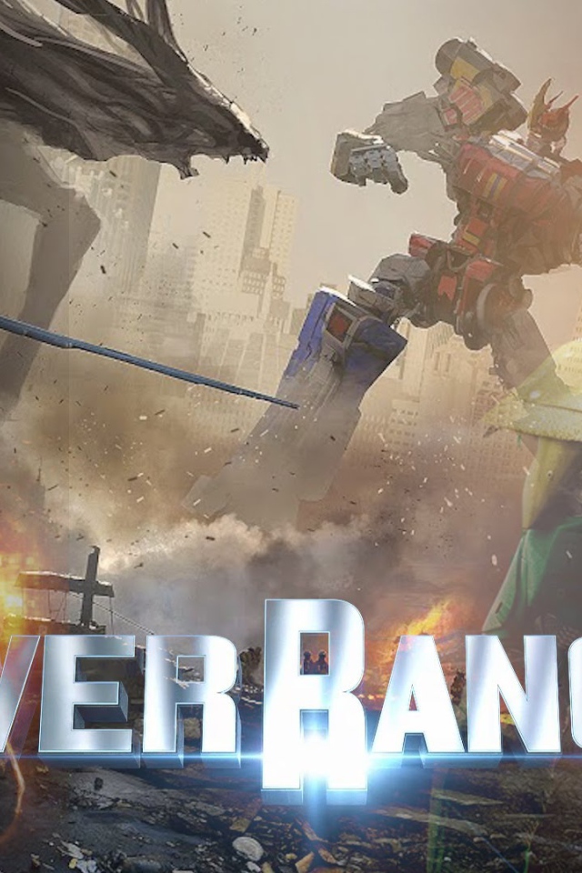 Логотип фильма Могучие рейнджеры 2017 