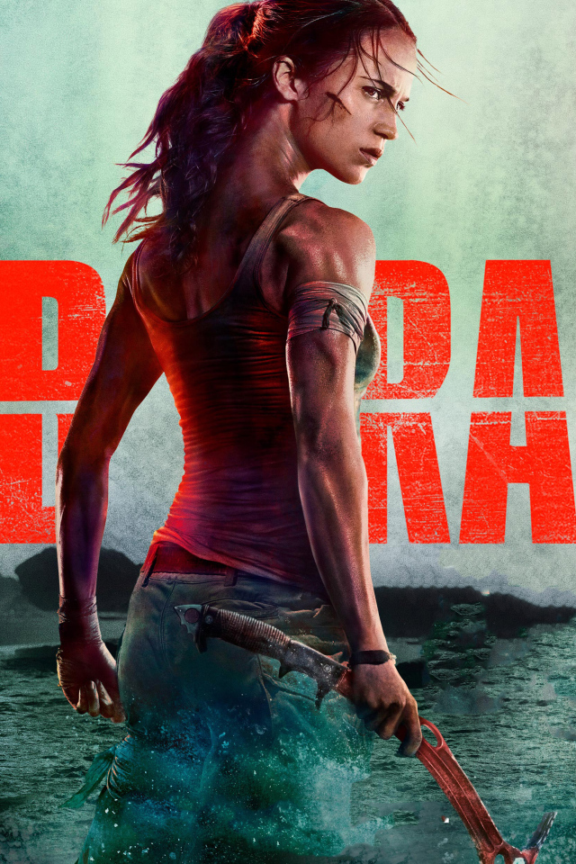 Логотип нового фильма Tomb Raider. Лара Крофт, 2018