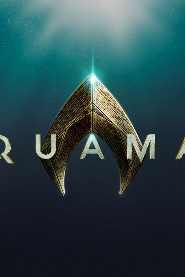 Логотип супергеройского фильма новинки Аквамен, 2018 