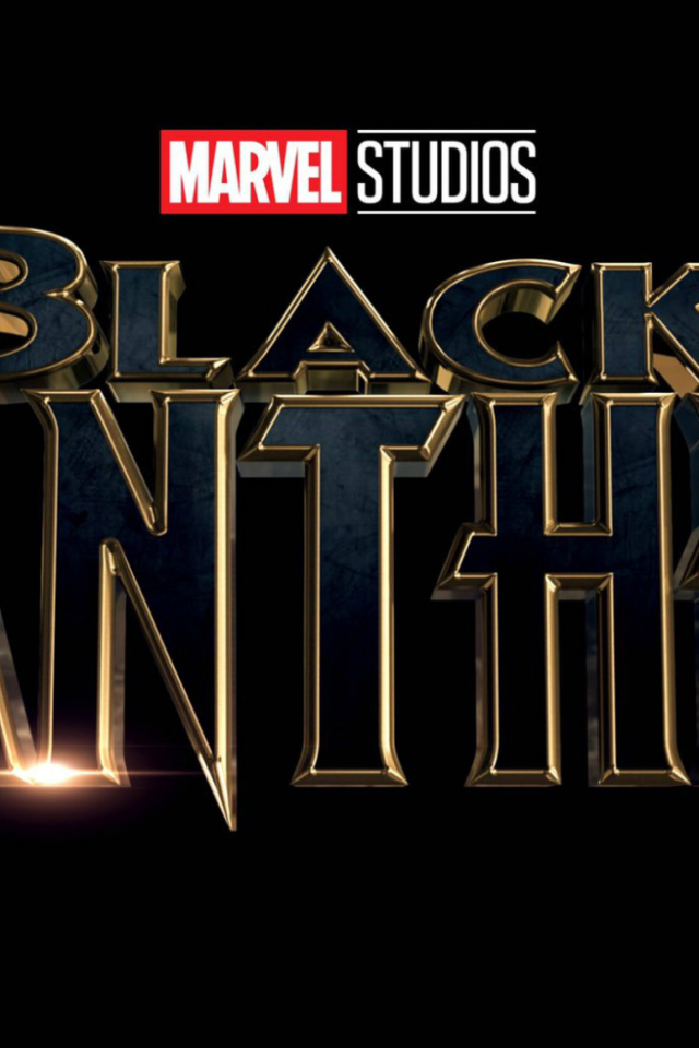 Логотип нового фантастического фильма Черная пантера, 2018