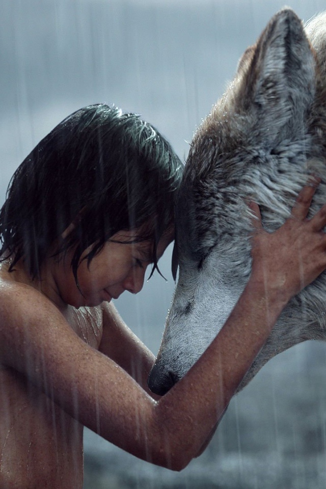 Маугли и волк фильм Книга джунглей 2016 