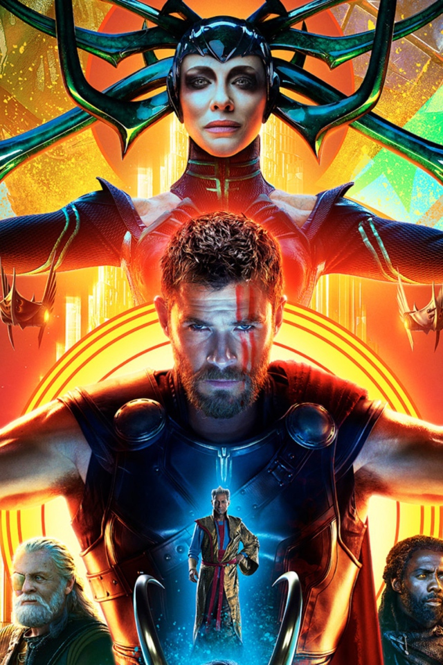 Постер нового фильма Тор 3. Рагнарек, 2017