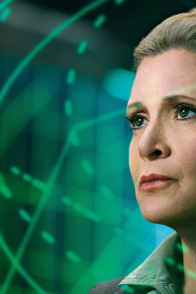 Принцесса Лея персонаж фильма Звёздные войны Пробуждение Силы 