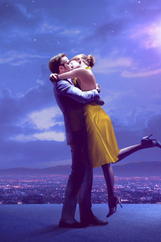 Райан Гослинг и Эмма Стоун фильм Ла-ла Ленд  