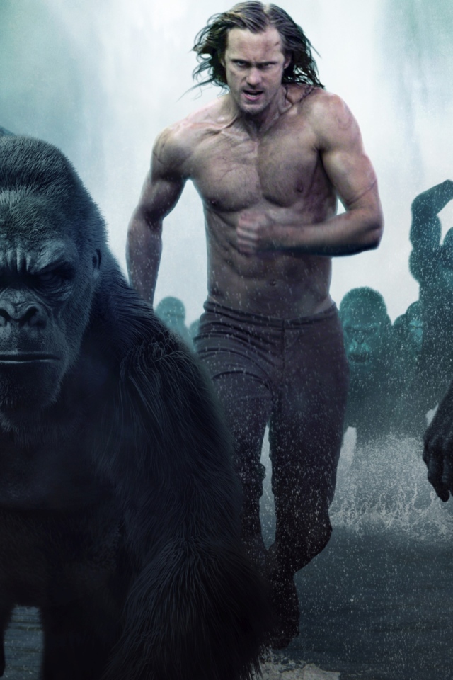 Тарзан  и гориллы фильм Тарзан. Легенда 