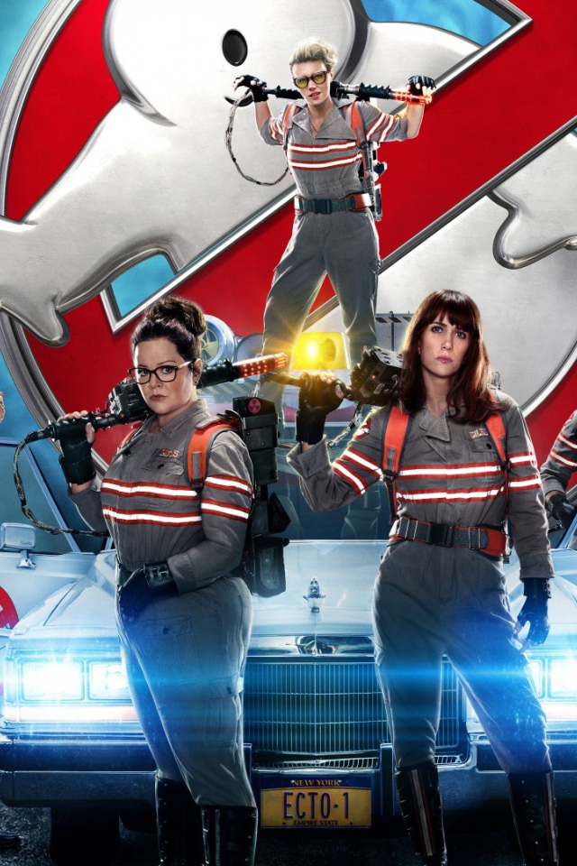 Герои фильма Охотники за привидениями 2016 