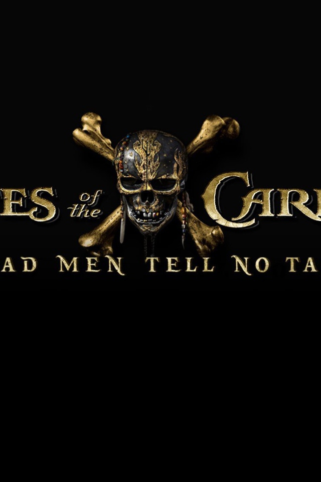 Логотип фильма Пираты Карибского моря. Мертвецы не рассказывают сказки 2017 