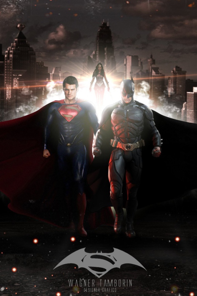 Главные герои фильма Бэтмен против Супермена На заре справедливости 