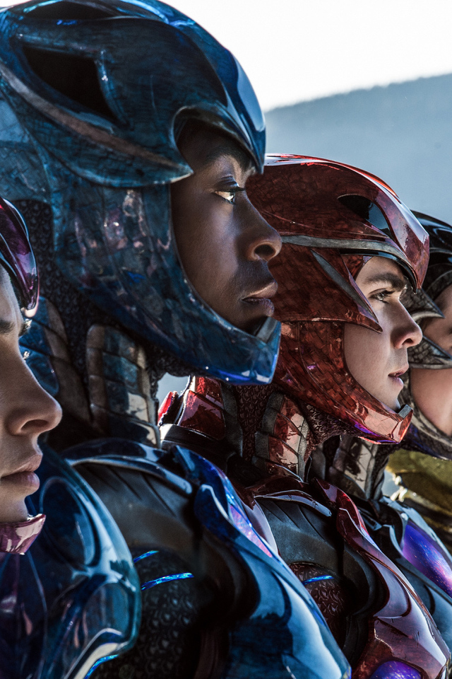 Главные персонажи фильма Могучие рейнджеры 2017 