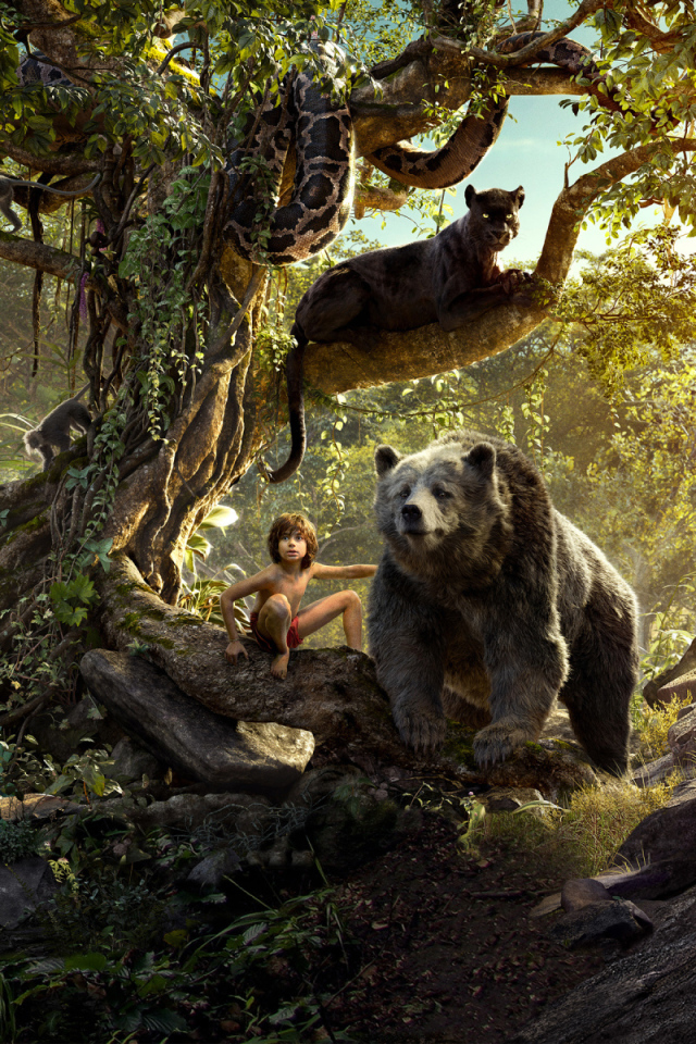 Главные герои фильма Книга джунглей 2016 