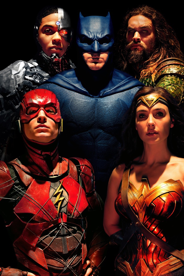 Главные супергерои фильма Лига справедливости, 2017