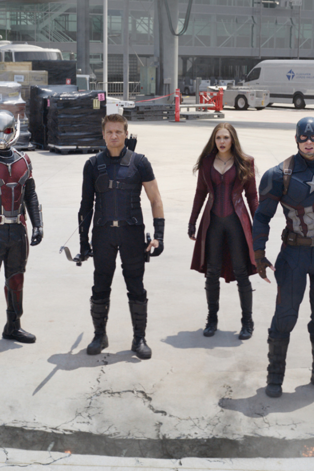 Команда супер героев Капитана Америка фильм Первый мститель Противостояние 