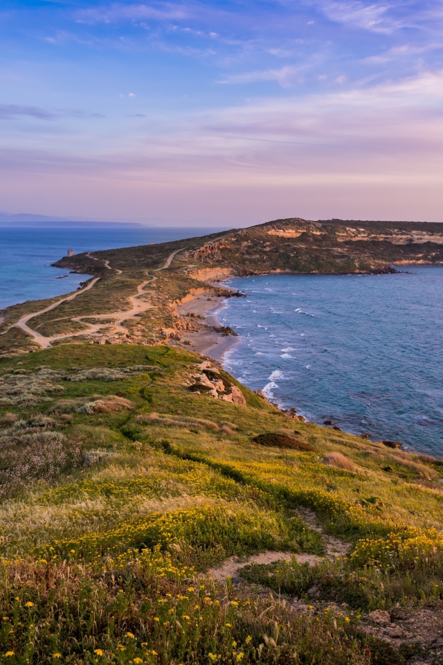 Мыс Капо Сан - Марко, полуостров Синис   