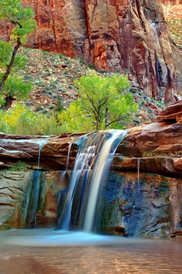 Водопад в Гранд-Каньоне 