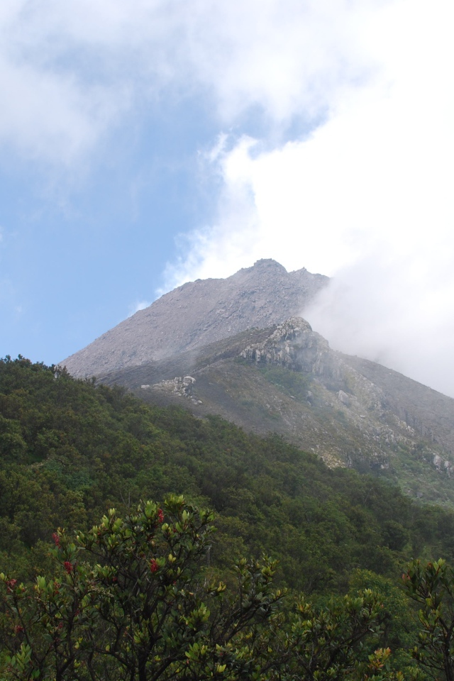 Подъем на вулкан Мерапи, Индонезия 