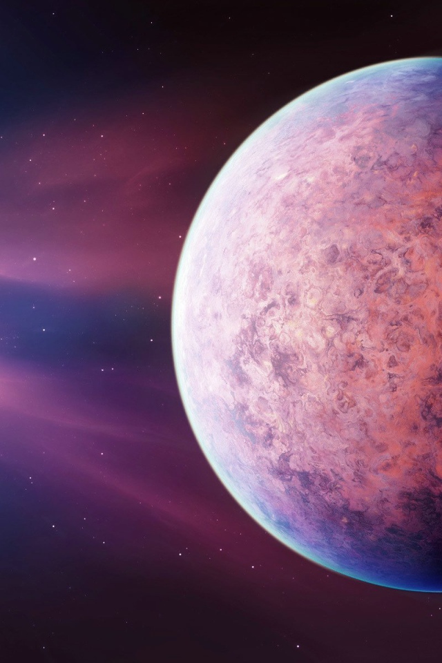 Пурпурная планета солнечной системы 