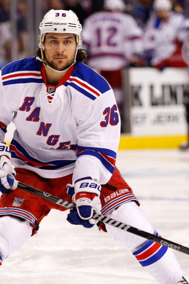 Хоккеист Матс Цуккарелло игрок клуба Нью-Йорк Рейнджерс 