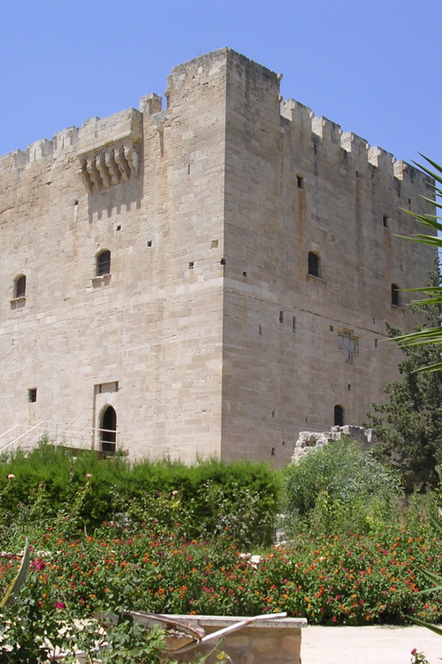 Средневековый Замок Колосси, Кипр 