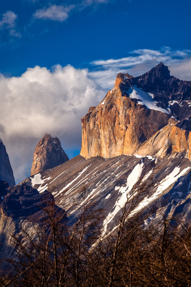 Горный пейзаж, Патагония Чили 