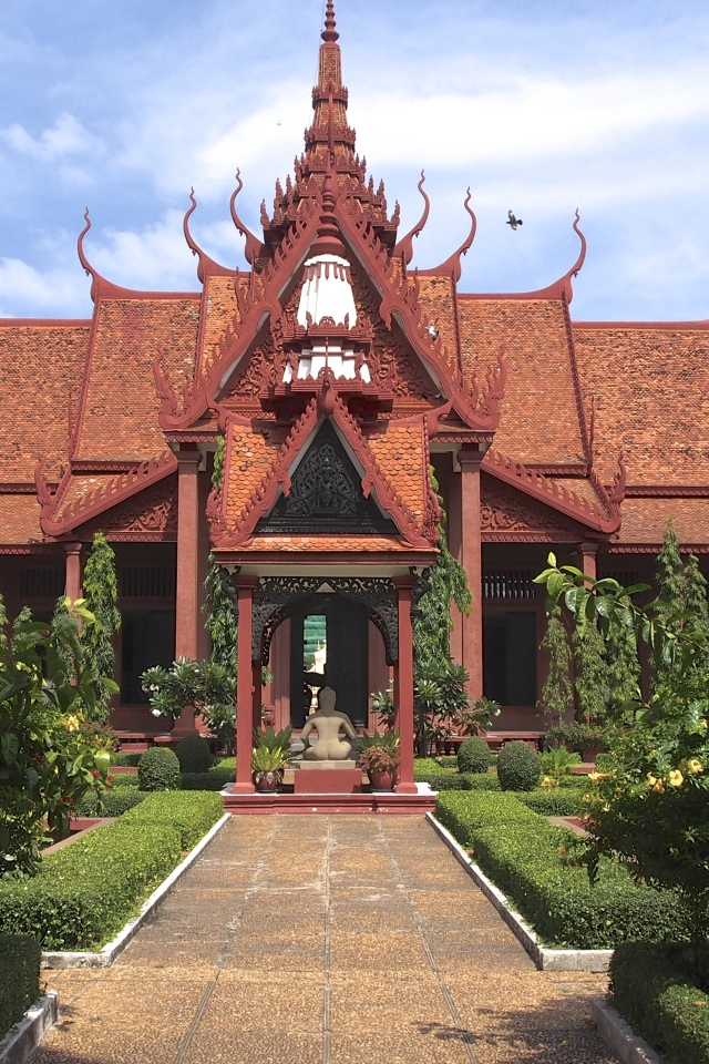 Национальный музей Камбоджи город Пномпень 