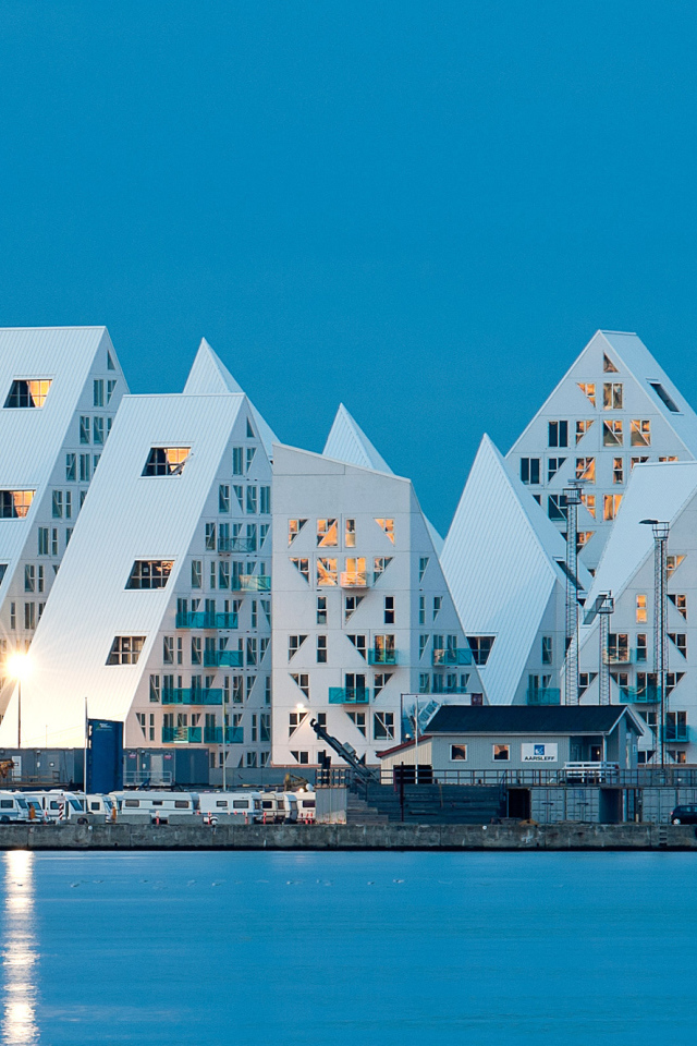 Жилой комплекс Айсберг, Орхус. Дания 