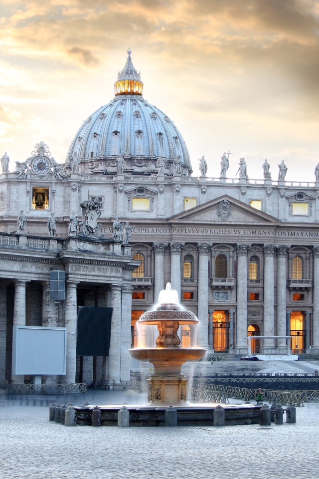 Старинный собор Святого Петра,  Ватикан 