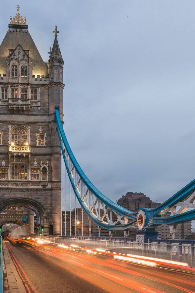 Висячий Тауэрский мост, Лондон. Великобритания 
