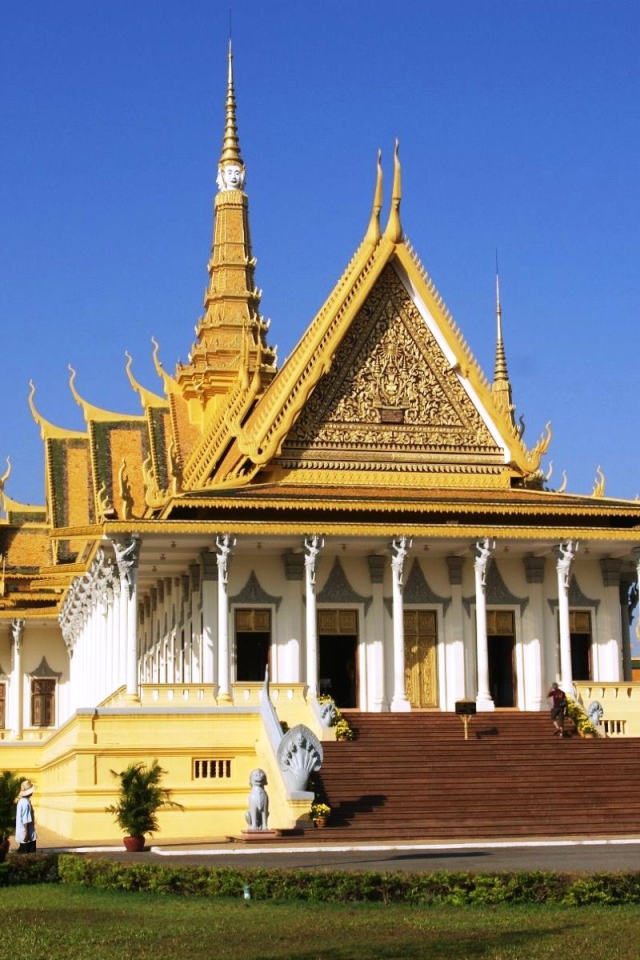 Королевский дворец в Пномпене, Камбоджа 