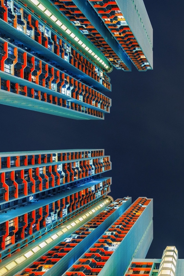 Гипнотизирующие небоскребы Гонконга  