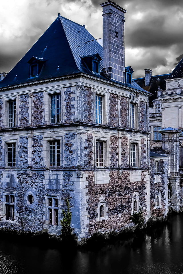 Замок Château de Serrant в Сен-Жорж-сюр-Луар, Франция 