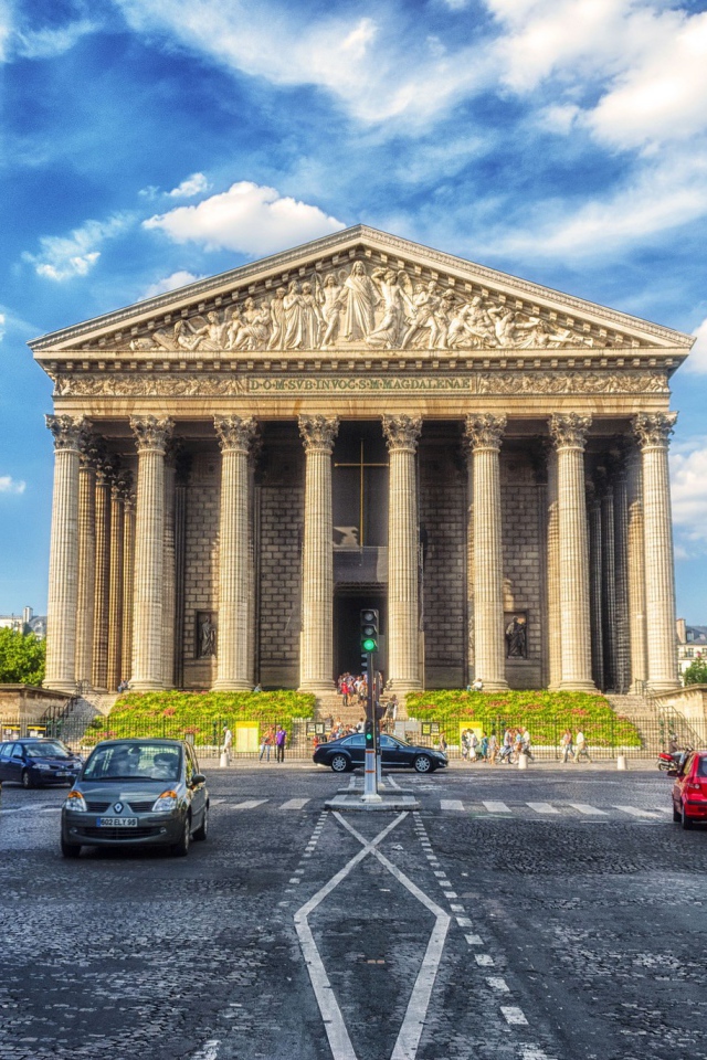 Здание D.O.M.SVB.INVOC.S.M.MAGDALENAE, Париж. Франция  