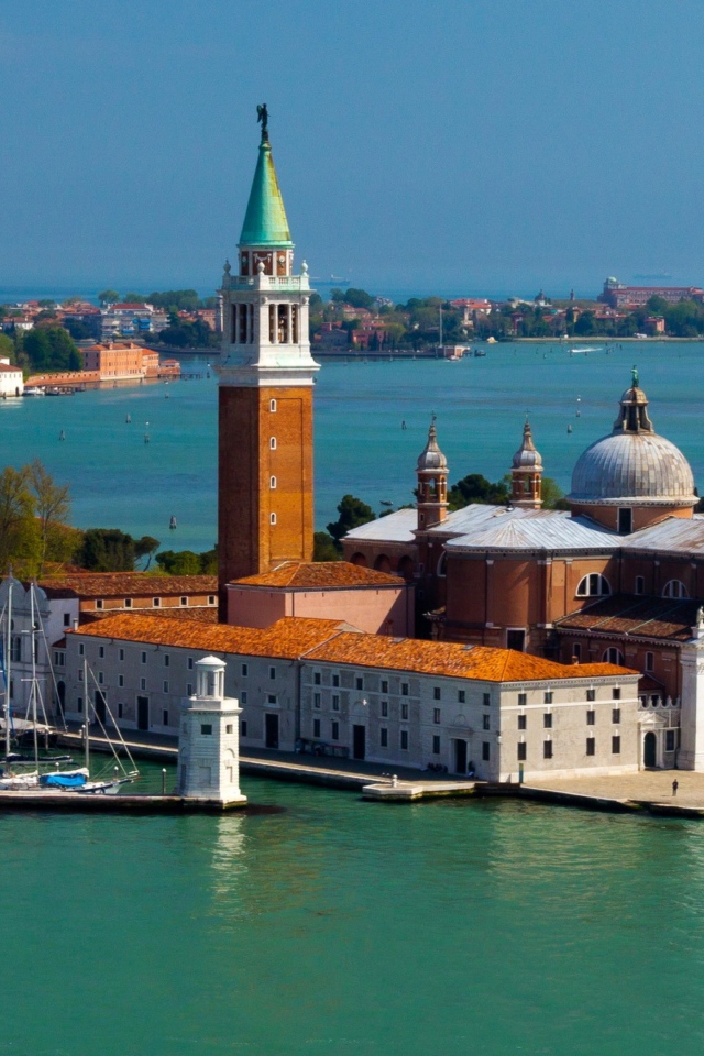 Город  остров Сан-Джорджо-Маджоре, Италия 
