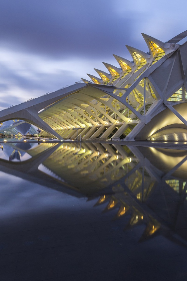 Музей наук принца Фелипе город Валенсия, Италия 