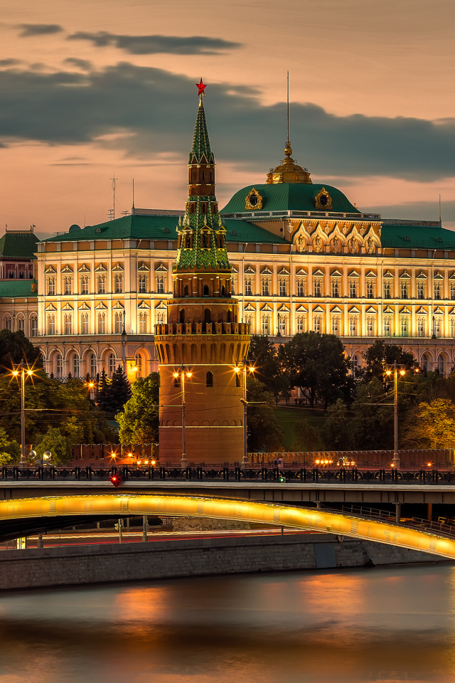 Большой каменный мост через Москва реку, Россия  