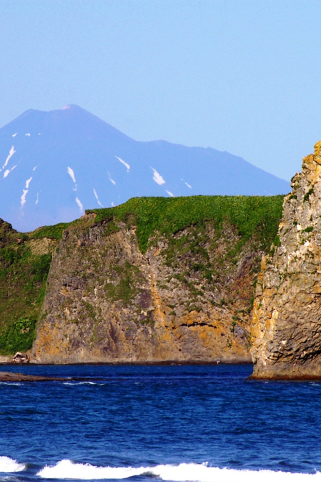 Остров Кунашир, Курильские острова. Россия 