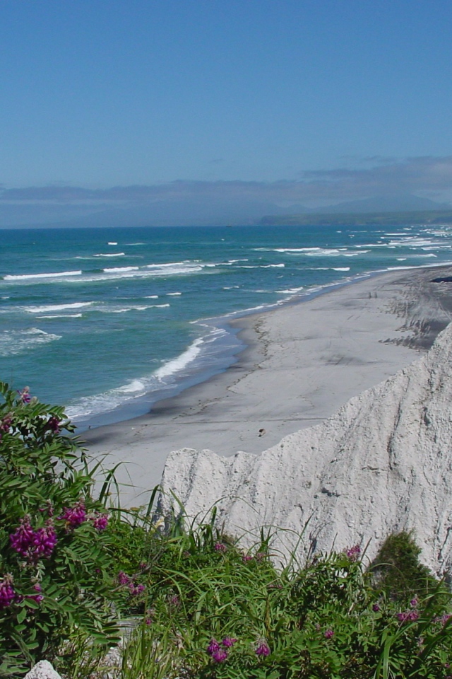 Тихий океан, Курильские острова. Россия 