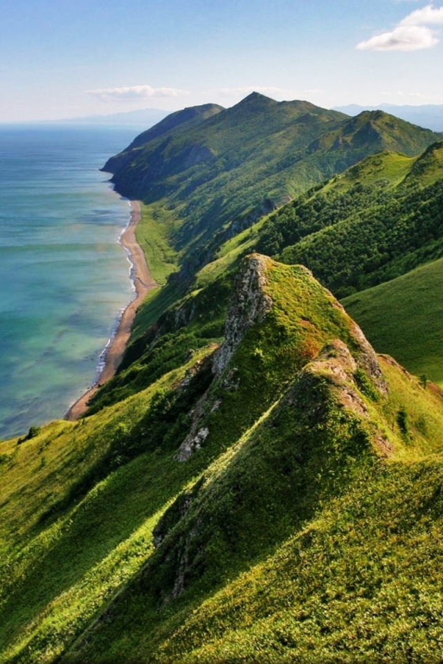 Хребет Жданко  остров Сахалин, Россия 