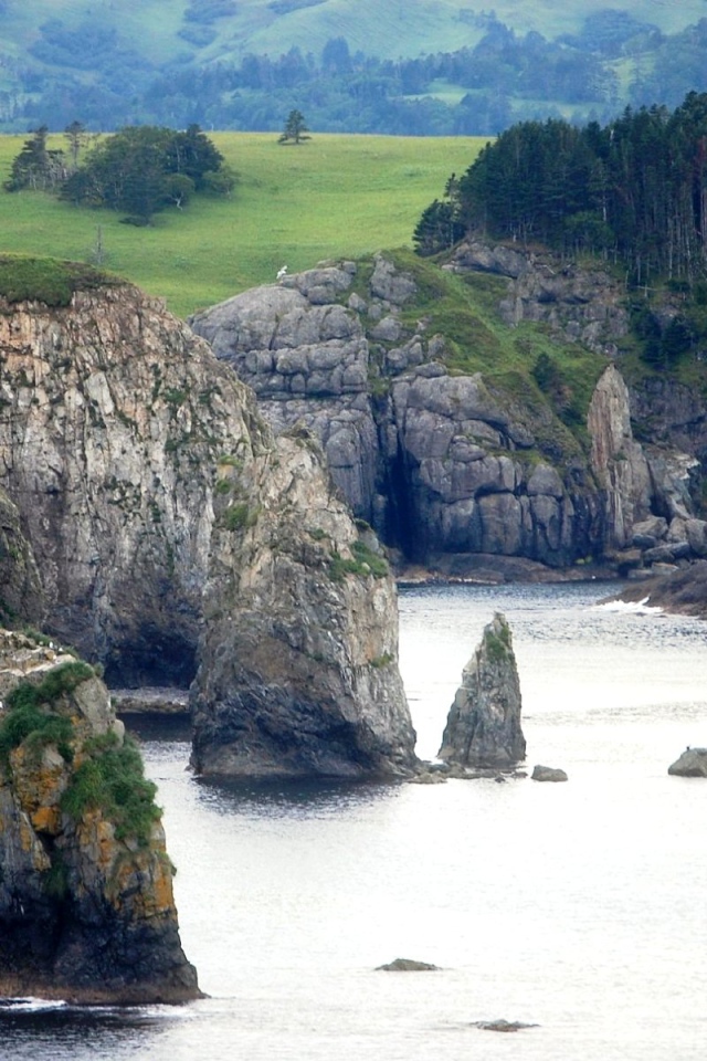Остров Шикотан, Курильские острова. Россия 