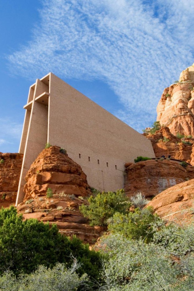 Часовня в скале. Аризона, США