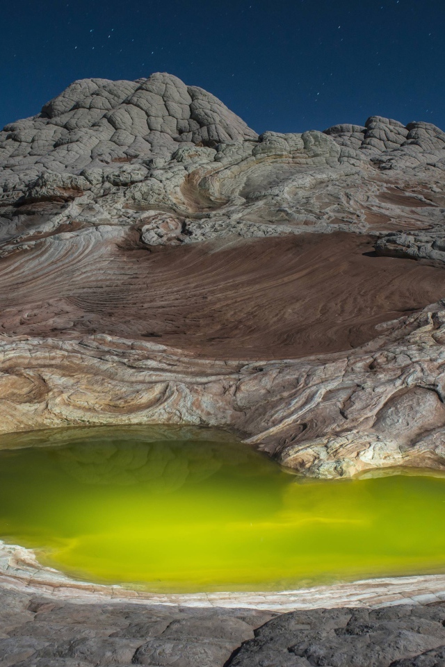 Дюны Уайт - Покет, Национальный заповедник Вермилион Клифс,, Аризона. США