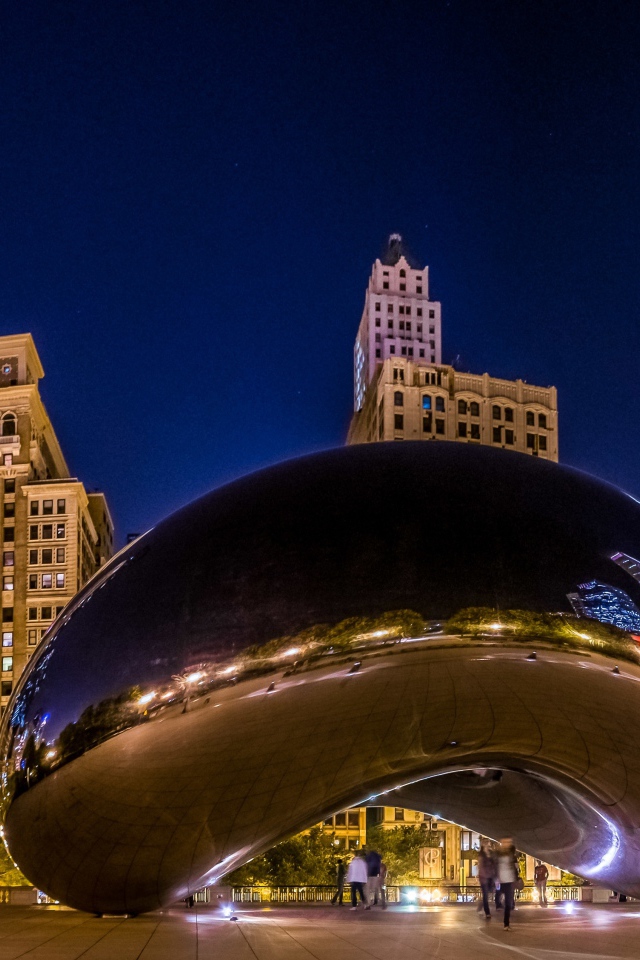 Миллениум парк, Spaceship Earth, Чикаго. США 