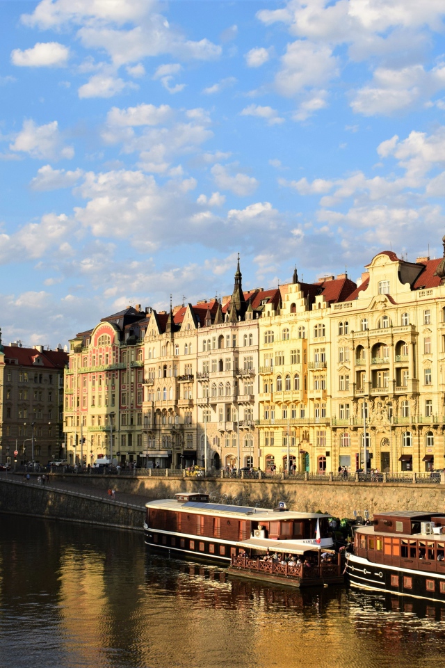 Старинная архитектура города Прага. Чехия