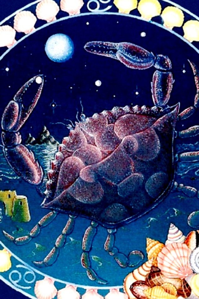 Знак зодиака Рак  рисунок