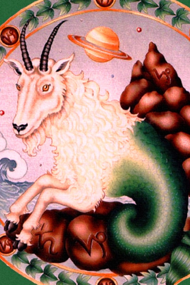 Знак зодиака Козерог  рисунок 