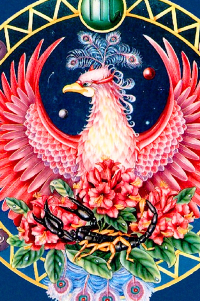 Знак зодиака Скорпион рисунок 