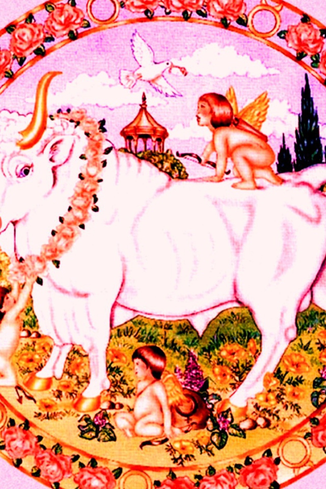 Знак зодиака Телец рисунок 