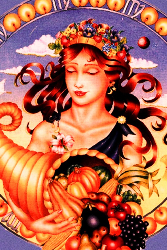 Знак зодиака Дева рисунок 