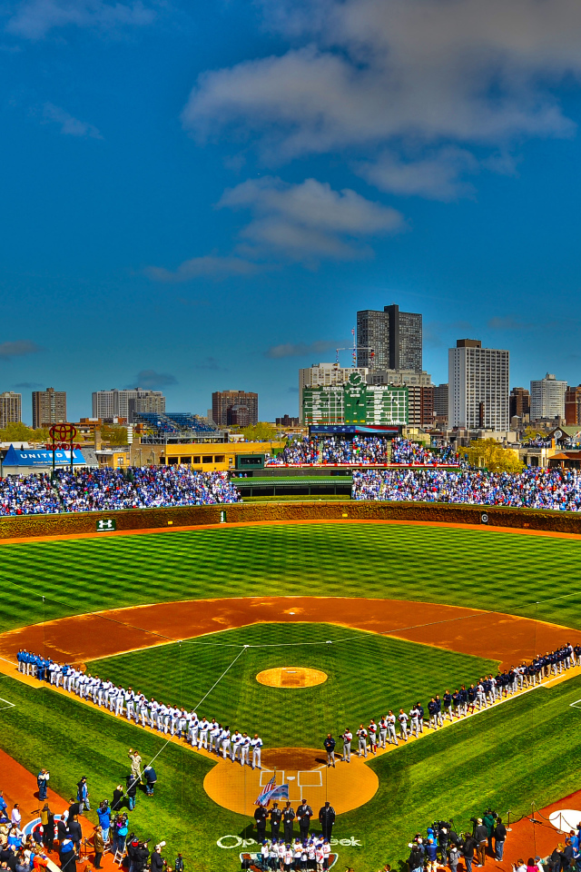 Бейсбольный стадион Ригли-филд, Чикаго 