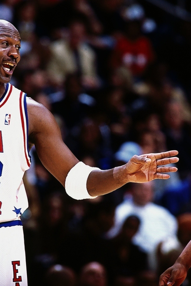 Баскетболисты Майкл Джордан  и Коби Брайант, НБА 